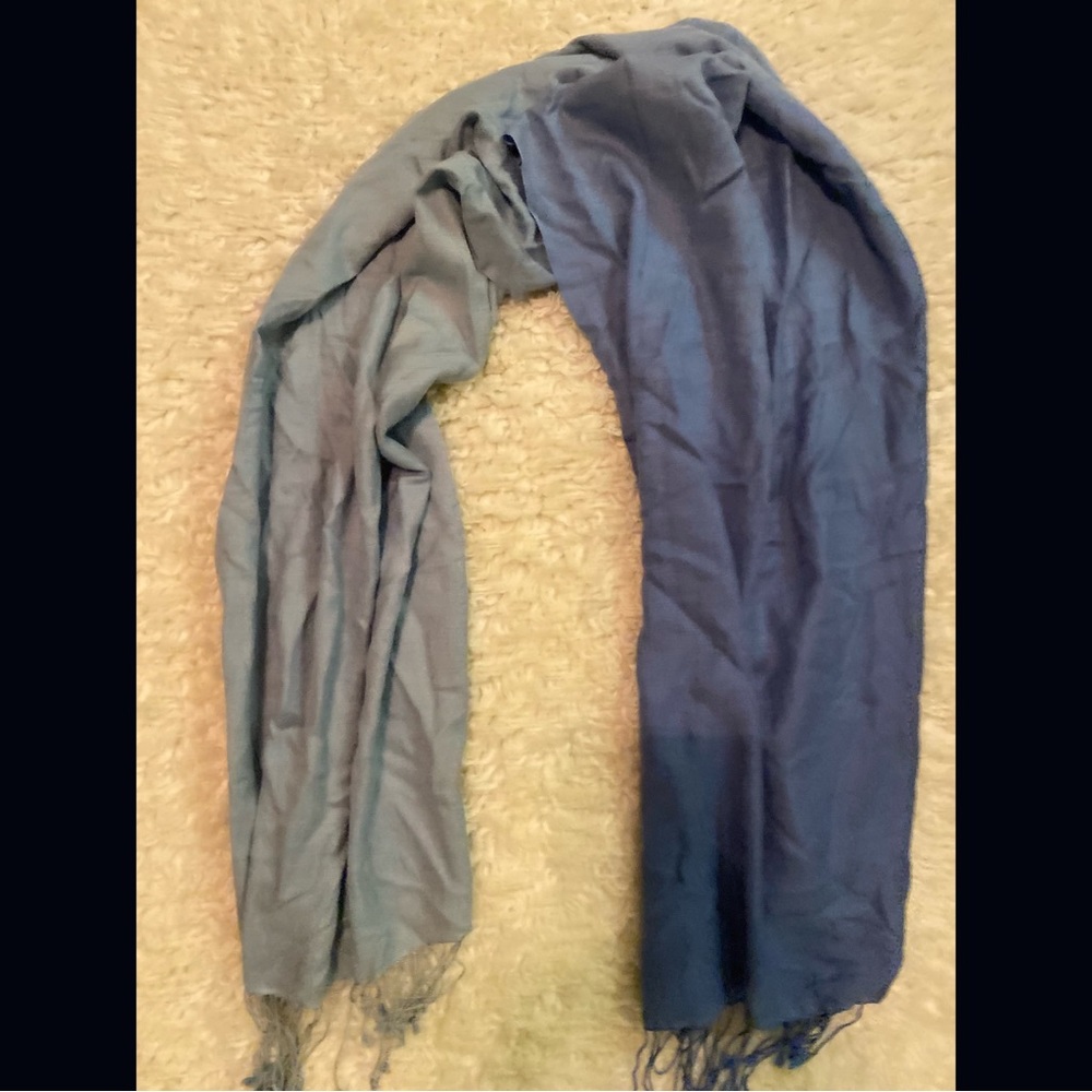 Hues of Blue scarf Soft & warm!